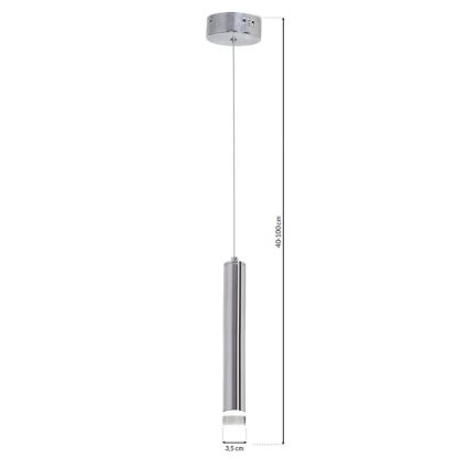 LED Hanglamp aan koord ICE LED/5W/230V