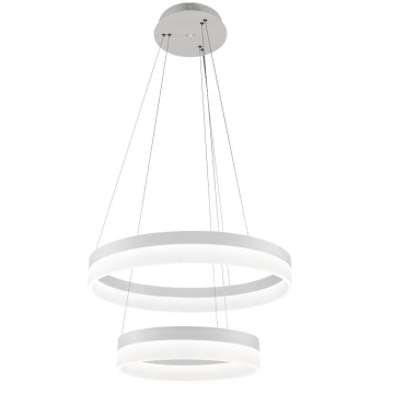 LED Hanglamp aan koord RING LED/40W/230V + LED/28W - FSC-gecertificeerd