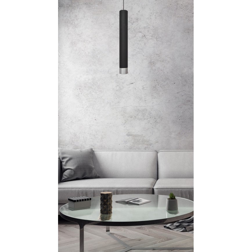 LED Hanglamp aan koord TUBA 1xGU10/4,8W/230V