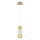 LED Hanglamp CREMONA LED/5W/230V 3000K goud