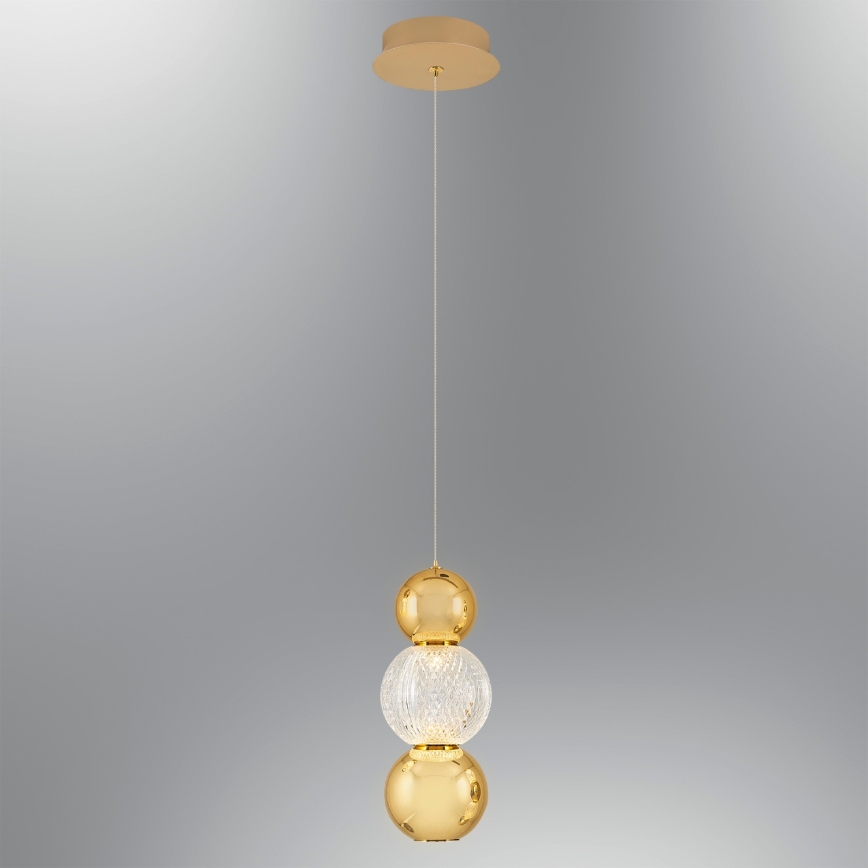 LED Hanglamp CREMONA LED/5W/230V 3000K goud