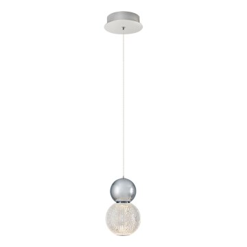 LED Hanglamp CREMONA LED/5W/230V 3000K mat chroom