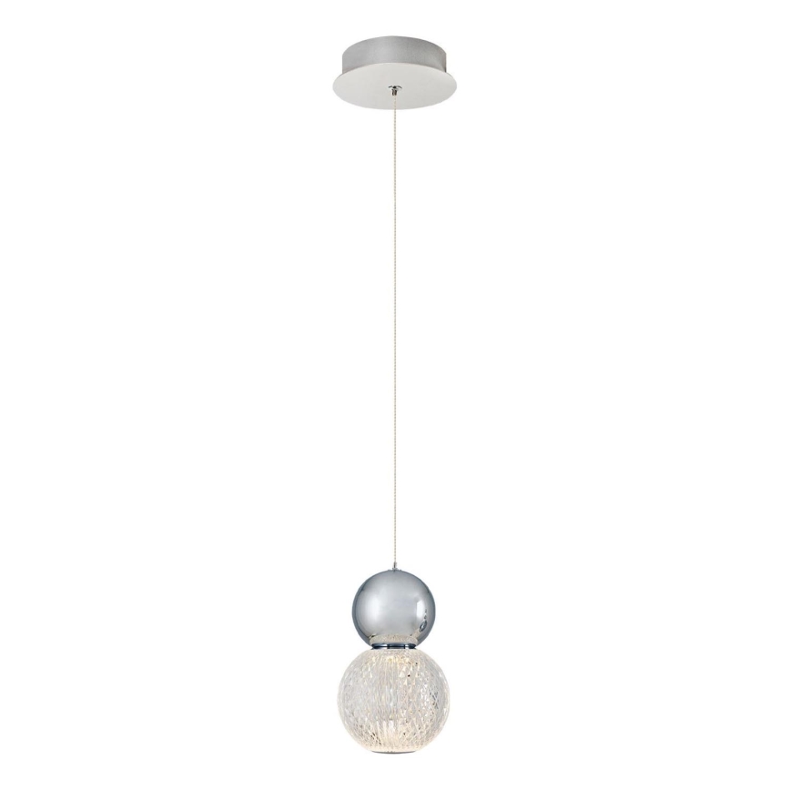 LED Hanglamp CREMONA LED/5W/230V 3000K mat chroom