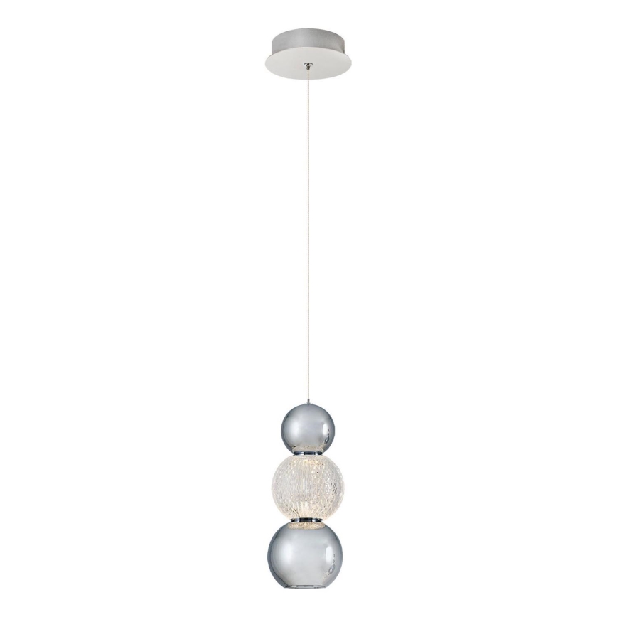 LED Hanglamp CREMONA LED/5W/230V 3000K mat chroom