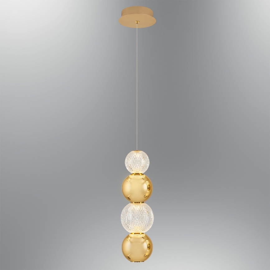 LED Hanglamp CREMONA LED/7W/230V 3000K goud