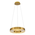 LED Hanglamp JESI LED/35W/230V 3000K diameter 40 cm brons