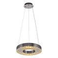 LED Hanglamp JESI LED/35W/230V 3000K diameter 40 cm zilver