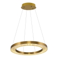 LED Hanglamp JESI LED/85W/230V 3000K Ø 80 cm brons
