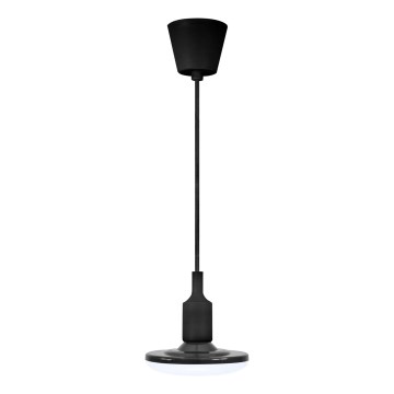 LED Hanglamp KIKI 1xE27/10W/230V zwart