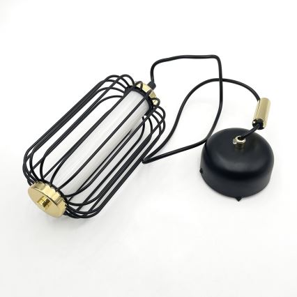 LED-hanglamp met kabel BONNIE LED/10W/230V 3000K zwart