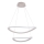 LED-hanglamp met kabel CASHMERE LED/75W/230V Ø 59,5 wit