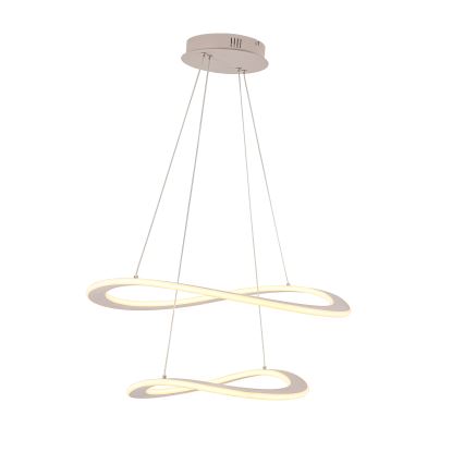 LED-hanglamp met kabel CASHMERE LED/75W/230V Ø 59,5 wit
