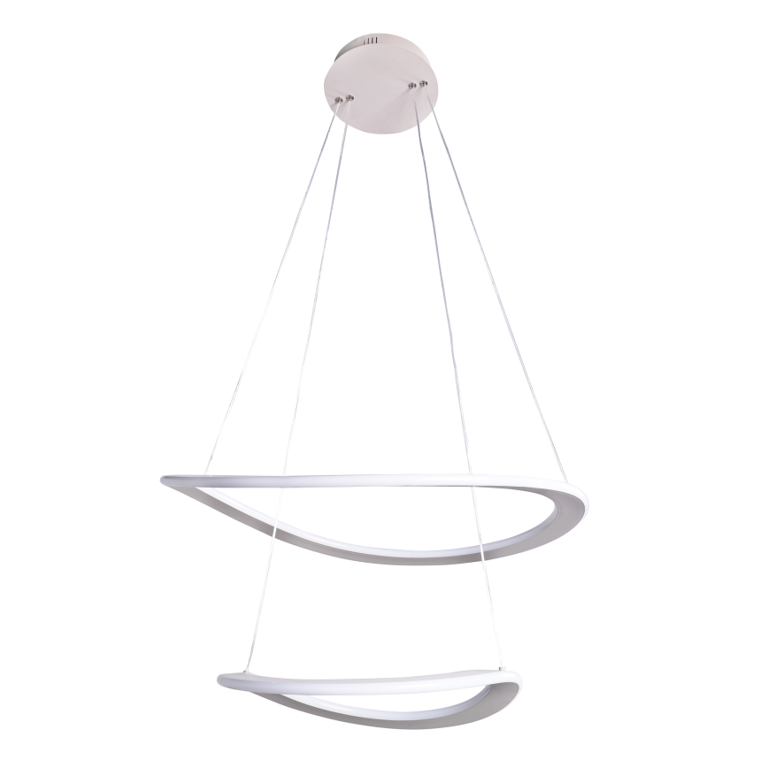 LED-hanglamp met kabel CASHMERE LED/75W/230V Ø 59,5 wit