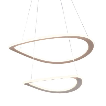 LED-hanglamp met kabel CASHMERE LED/75W/230V Ø 59,5 wit