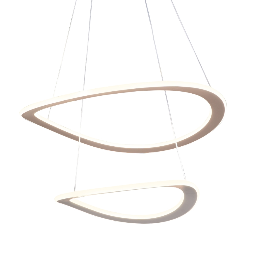LED-hanglamp met kabel CASHMERE LED/75W/230V Ø 59,5 wit