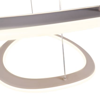 LED-hanglamp met kabel CASHMERE LED/75W/230V Ø 59,5 wit