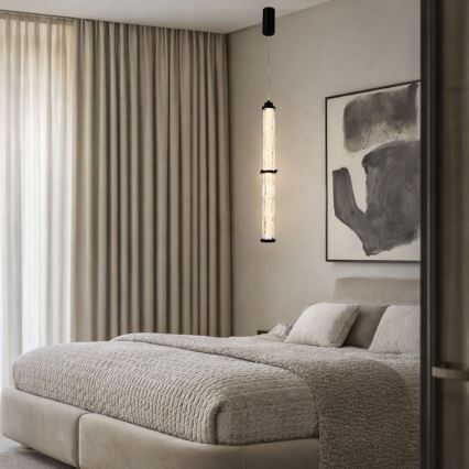 LED-hanglamp met kabel CORTE LED/18W/230V zwart