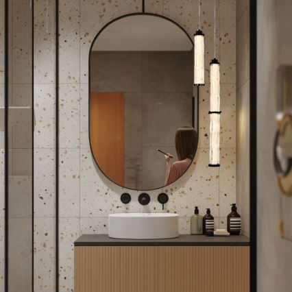 LED-hanglamp met kabel CORTE LED/18W/230V zwart