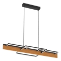 LED-hanglamp met kabel LARYSA LED/35W/230V grenen