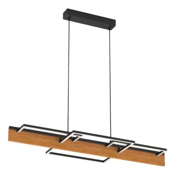 LED-hanglamp met kabel LARYSA LED/35W/230V grenen