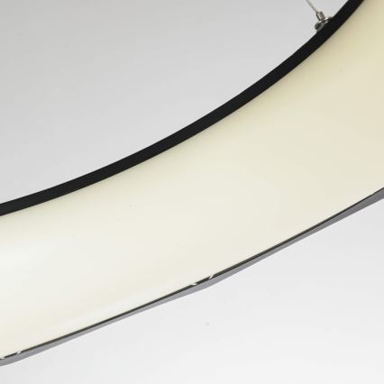 LED-hanglamp met kabel REUS LED/36W/230V 4000K Ø 61 cm zwart