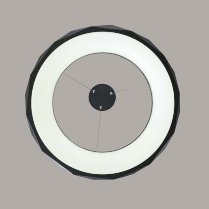 LED-hanglamp met kabel REUS LED/36W/230V 4000K Ø 61 cm zwart