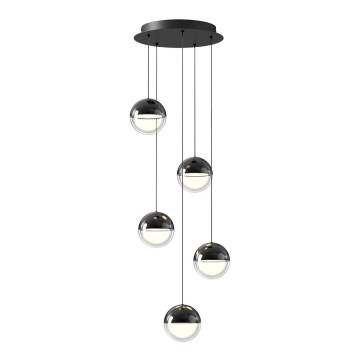 LED-hanglamp met kabel ZIREA LED/30W/230V zwart