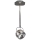 LED Hanglamp met vaste pendel BALL 1xGU10/5W/230V