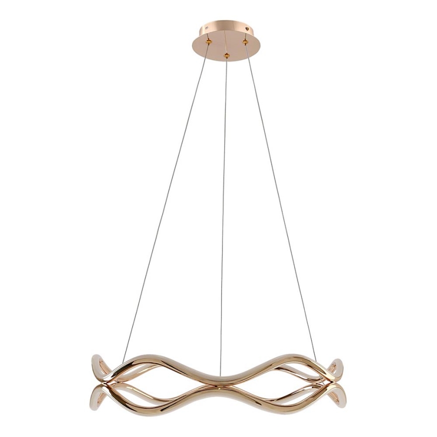 LED Hanglamp op draad VAVE LED/28W/230V rosegoud