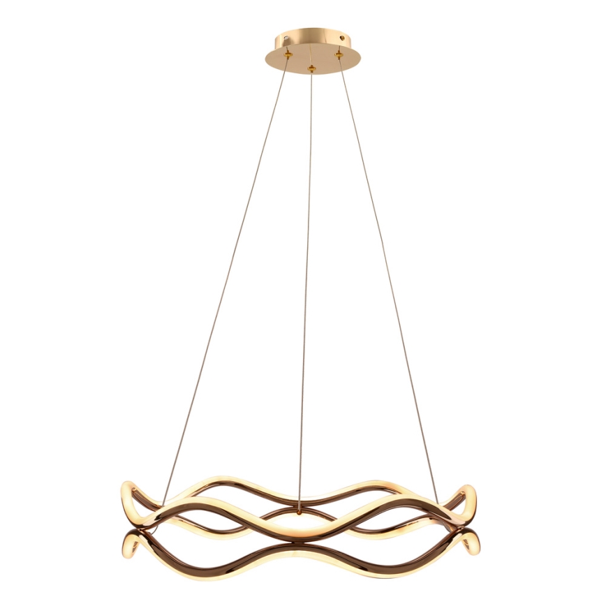 LED Hanglamp op draad VAVE LED/28W/230V rosegoud