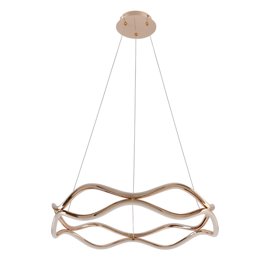 LED Hanglamp op draad VAVE LED/28W/230V rosegoud