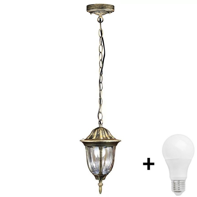 LED Hanglamp voor Buiten FLORENCJA 1xE27/10W/230V IP43