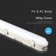 LED Heavy-duty TL-lamp SAMSUNG CHIP LED/60W/230V 6500K 120cm IP65