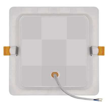 LED Inbouw Lamp LED/18W/230V 17x17 cm wit