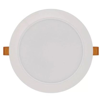LED Inbouw Lamp LED/18W/230V diameter 17 cm wit