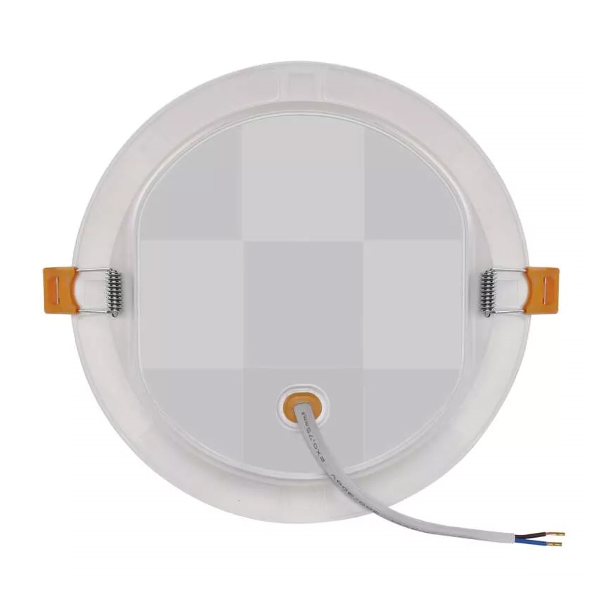 LED Inbouw Lamp LED/18W/230V diameter 17 cm wit