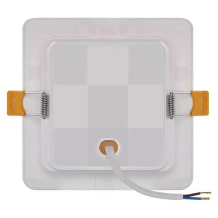 LED Inbouw Lamp LED/9W/230V 12x12 cm wit
