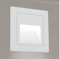 LED Inbouw lamp LORO LED/2W/230V IP65 wit