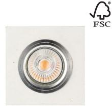 LED Inbouw Lamp VITAR 1xGU10/5W/230V beton - FSC-gecertificeerd