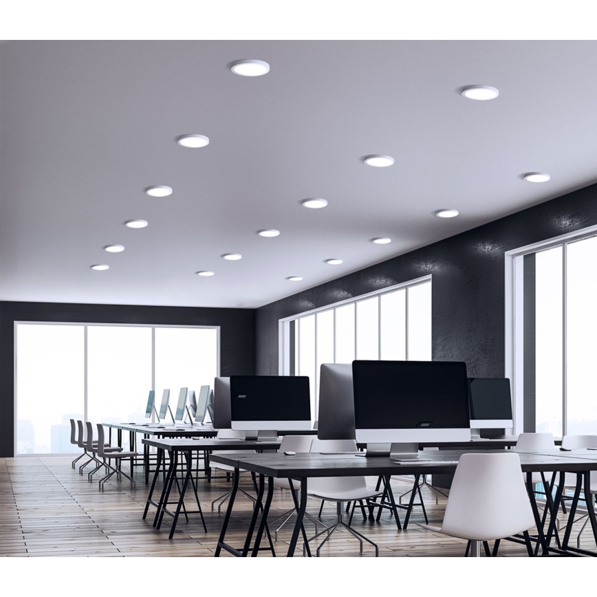 LED inbouwarmatuur ALGINE 2-in-1 LED/6W/230V 3000K wit