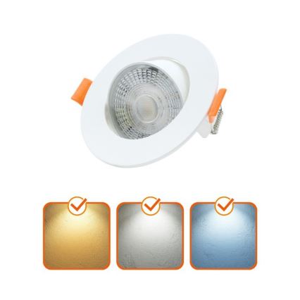 LED inbouwarmatuur BRINO LED/3/5/7W/230V 3000/4000/6500K wit
