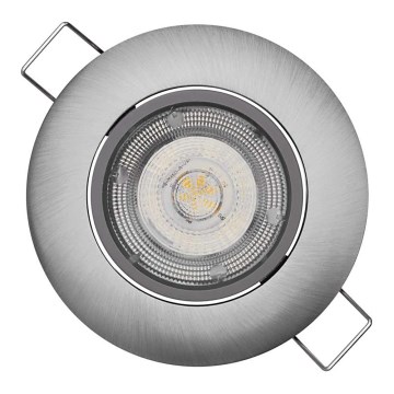 LED inbouwarmatuur EXCLUSIVE LED/5W/230V 4000 K zilverkleurig