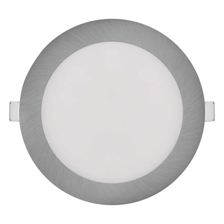 LED inbouwarmatuur NEXXO LED/12,5W/230V 3000/3500/4000K zilverkleurig Ø 17 cm