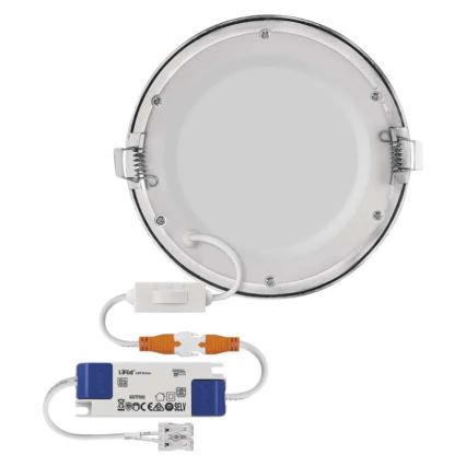 LED inbouwarmatuur NEXXO LED/12,5W/230V 3000/3500/4000K zilverkleurig Ø 17 cm