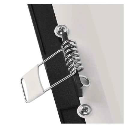 LED inbouwarmatuur NEXXO LED/18W/230V 3000/3500/4000K zwart 22,5 x 22,5 cm