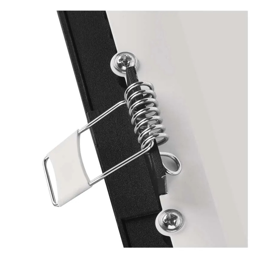 LED inbouwarmatuur NEXXO LED/18W/230V 3000/3500/4000K zwart 22,5 x 22,5 cm