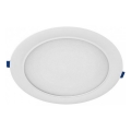 LED inbouwarmatuur SIGARO LED/18W/230V 3000/4000/6500K Ø 22 cm wit