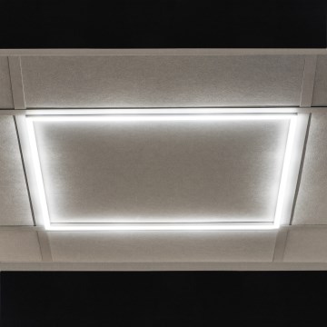 LED-inbouwframe AVAR voor systeemplafond, 32W/230V, 4000K, 59x59 cm