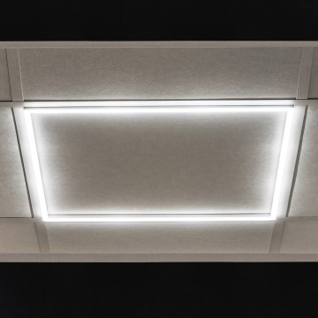 LED-inbouwframe voor systeemplafond AVAR LED/32W/230V 6000K 59x59 cm