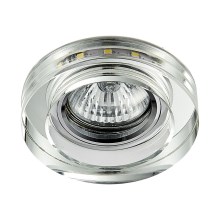 LED Inbouwlamp ELEGANT DOUBLE LIGHT GU10/50W+LED/3W rond